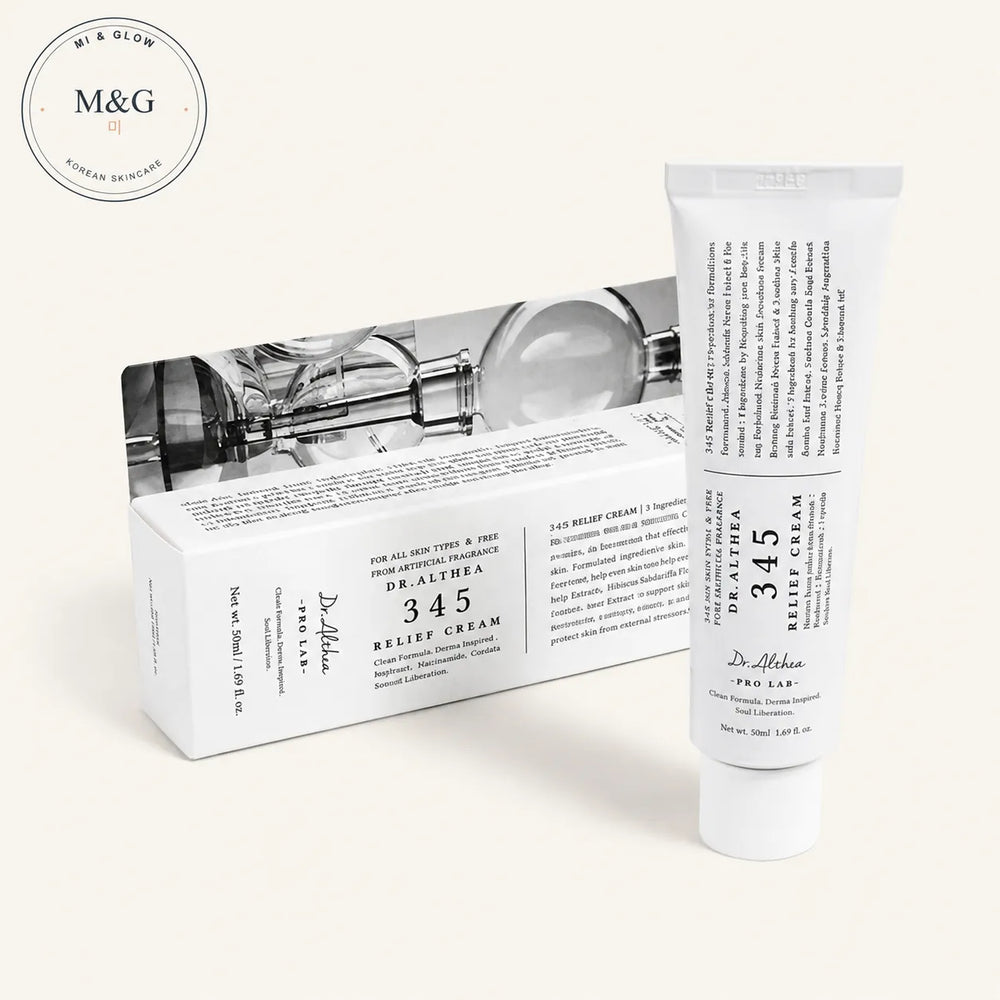 Dr. Althea 345 Relief Cream 50ml — fragrance-free Korean moisturiser for sensitive skin