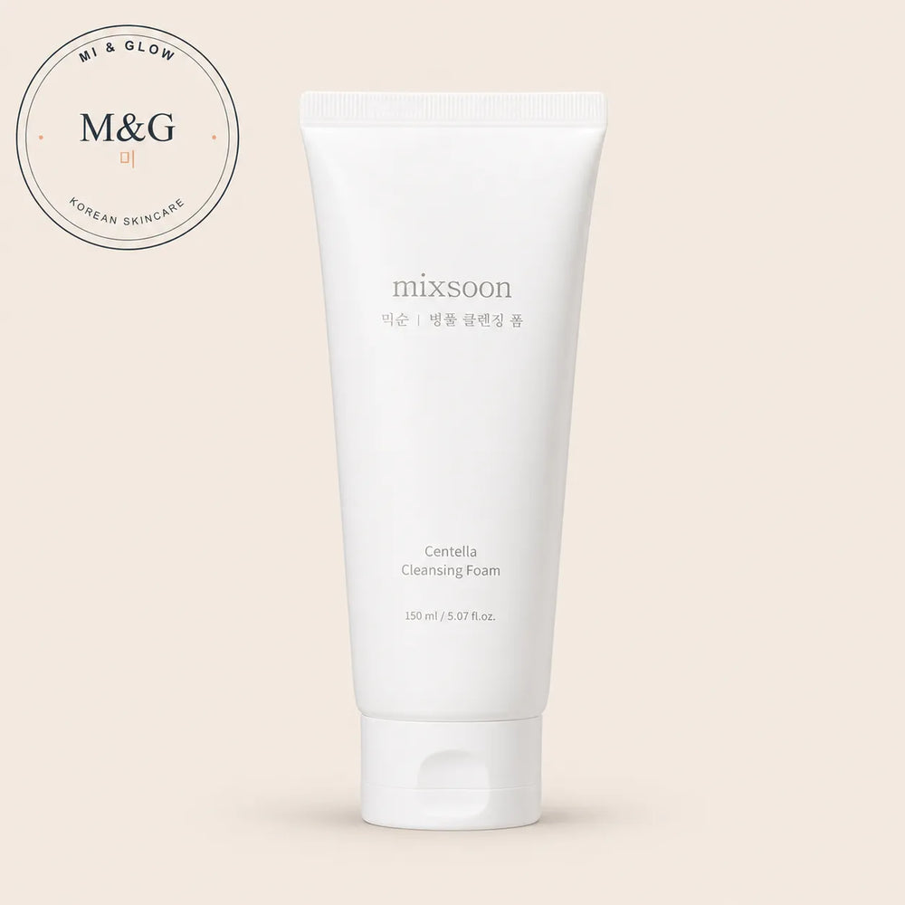 mixsoon Centella Cleansing Foam 150ml — gentle hydrating Korean cica cleanser