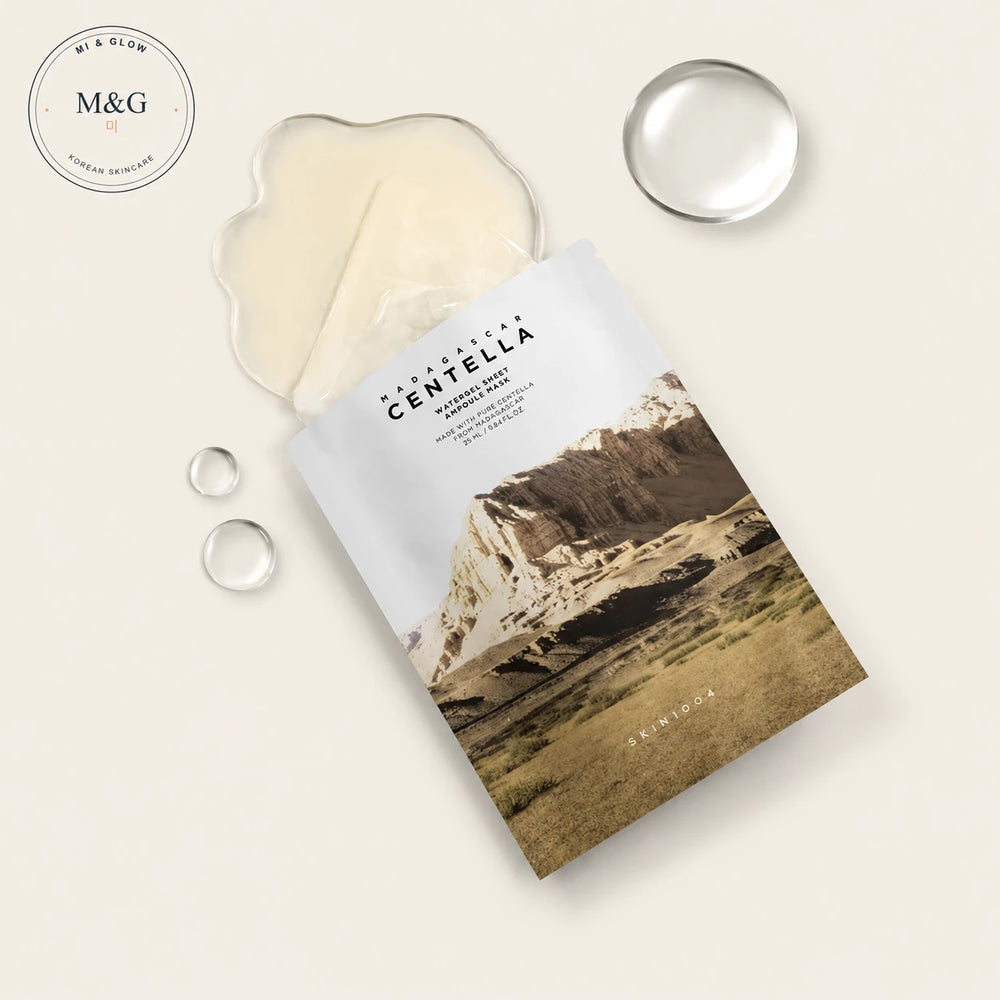 SKIN1004 Madagascar Centella Watergel Ampoule Sheet Mask 25ml — soothing Korean centella sheet mask