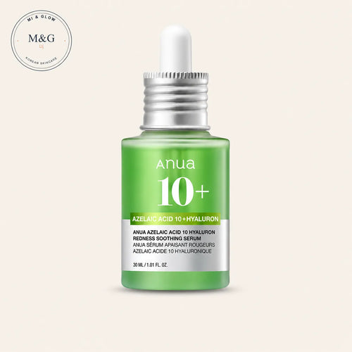 Anua Azelaic Acid 10 Hyaluron Redness Soothing Serum 30ml — Korean serum for redness and blemishes
