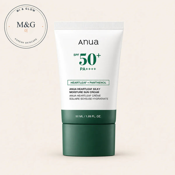 Anua Heartleaf Silky Moisture Sun Cream SPF50+ PA++++ 50ml