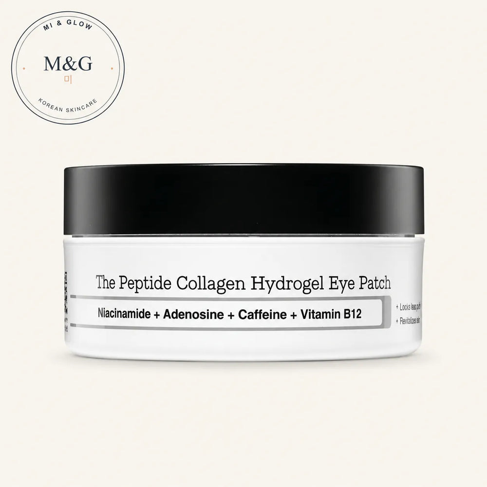 COSRX The Peptide Collagen Hydrogel Eye Patch — Korean under-eye patches with peptides and caffeine