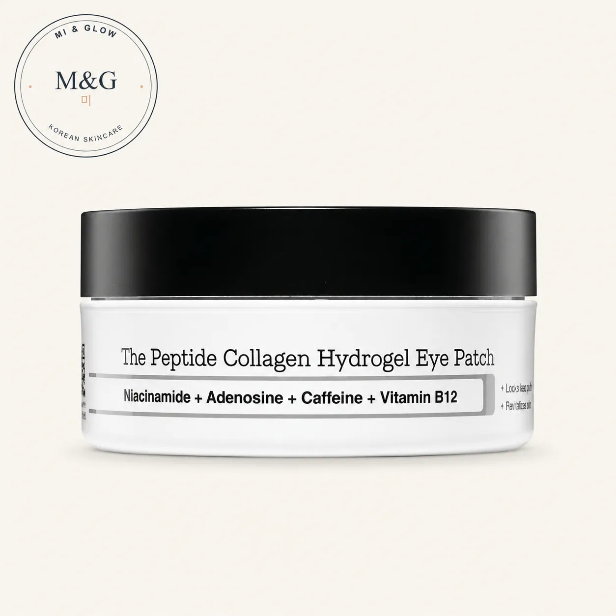 COSRX The Peptide Collagen Hydrogel Eye Patch — Korean under-eye patches with peptides and caffeine