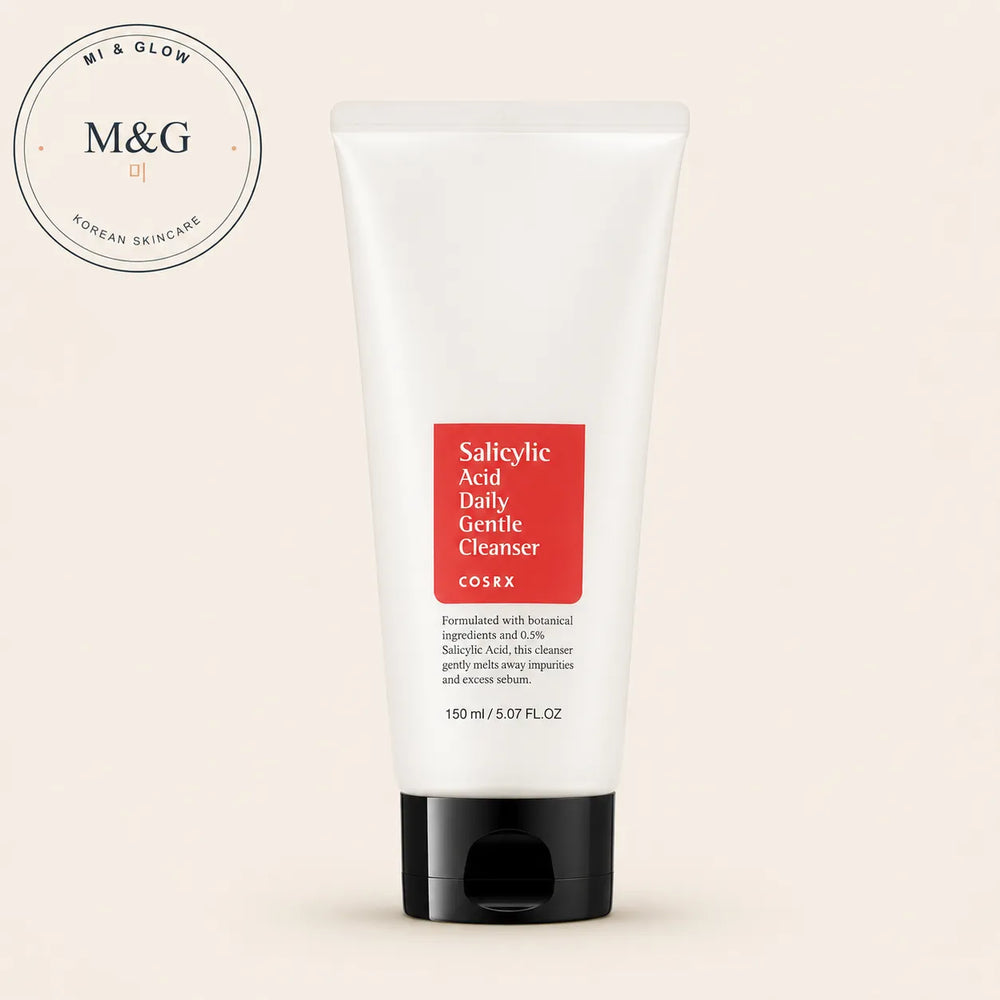 COSRX Salicylic Acid Daily Gentle Cleanser 150ml — Korean BHA face wash for oily, acne-prone skin