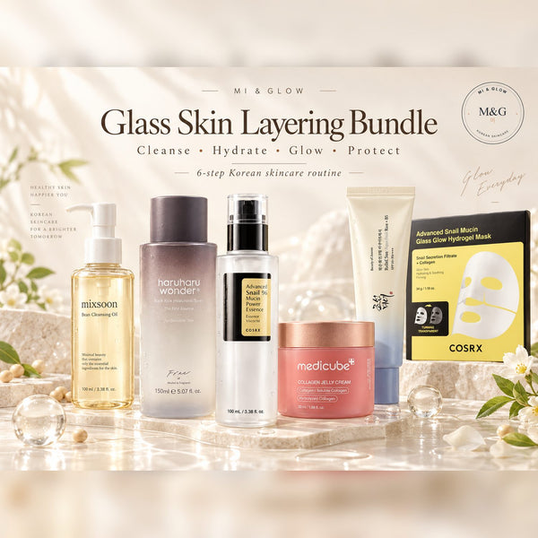 Glass Skin Layering Bundle — Hydration & Glow Routine