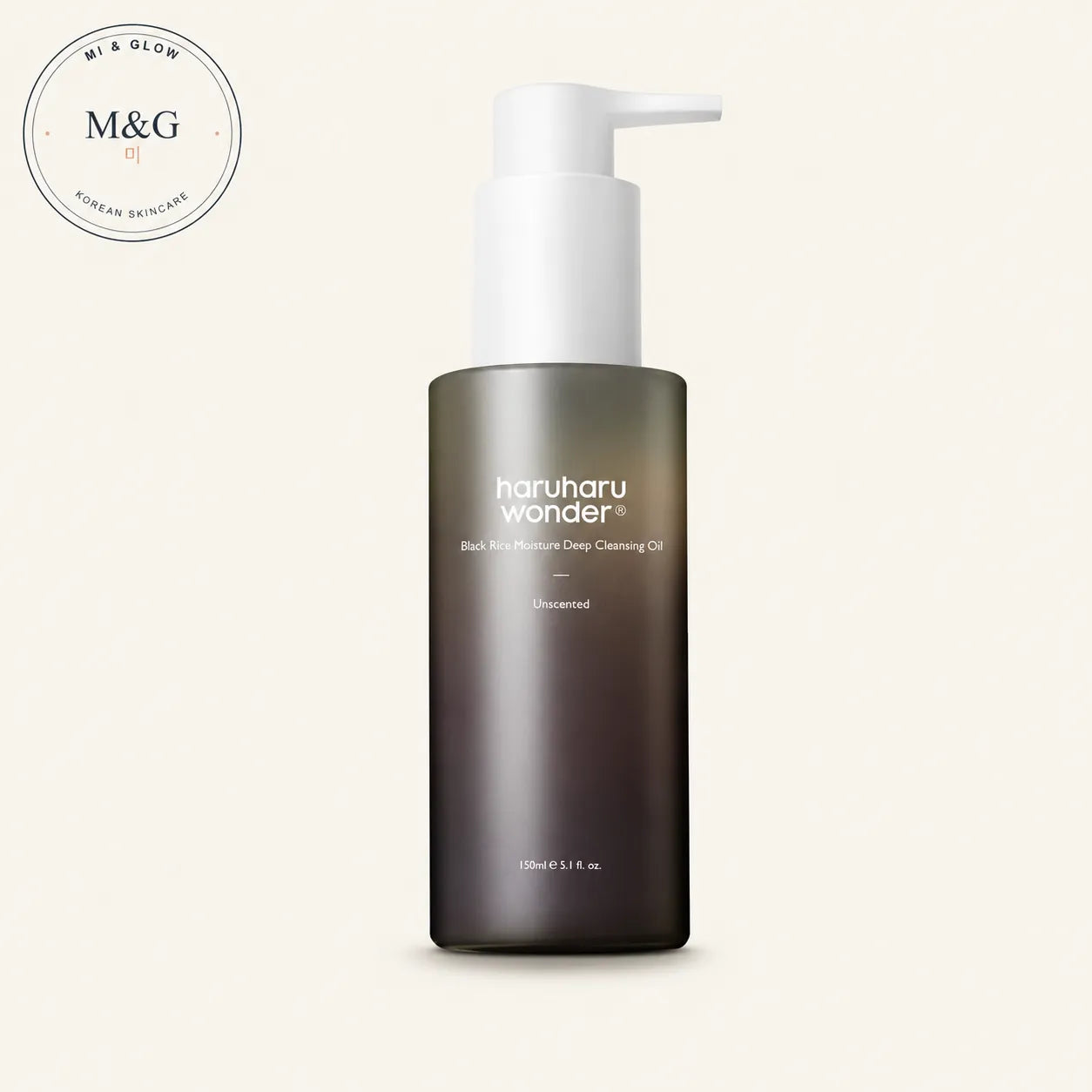 haruharu wonder Black Rice Moisture Deep Cleansing Oil 150ml — Korean cleansing oil for double cleansing