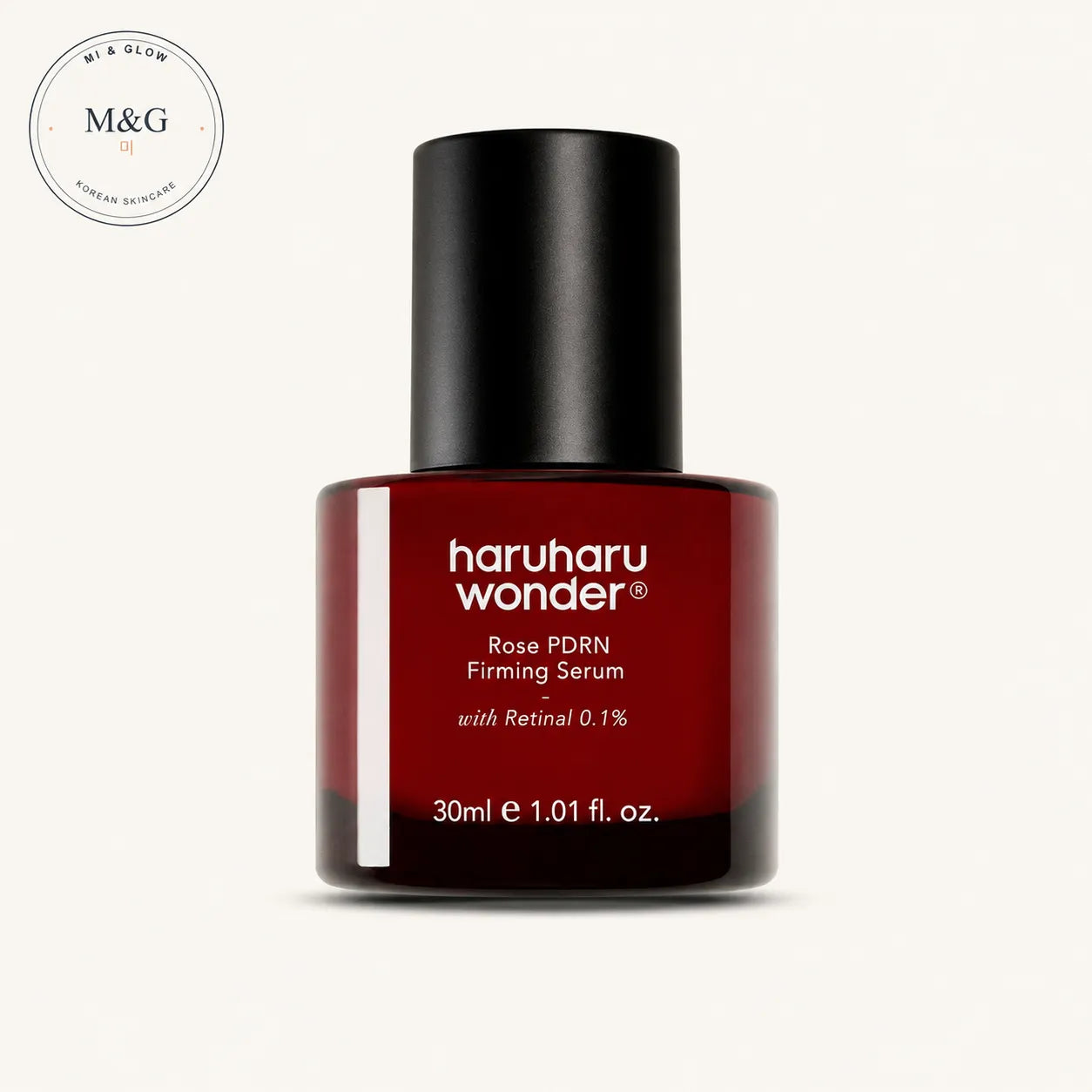 haruharu wonder Rose PDRN Firming Serum with Retinal 0.1% 30ml — Korean anti-ageing serum