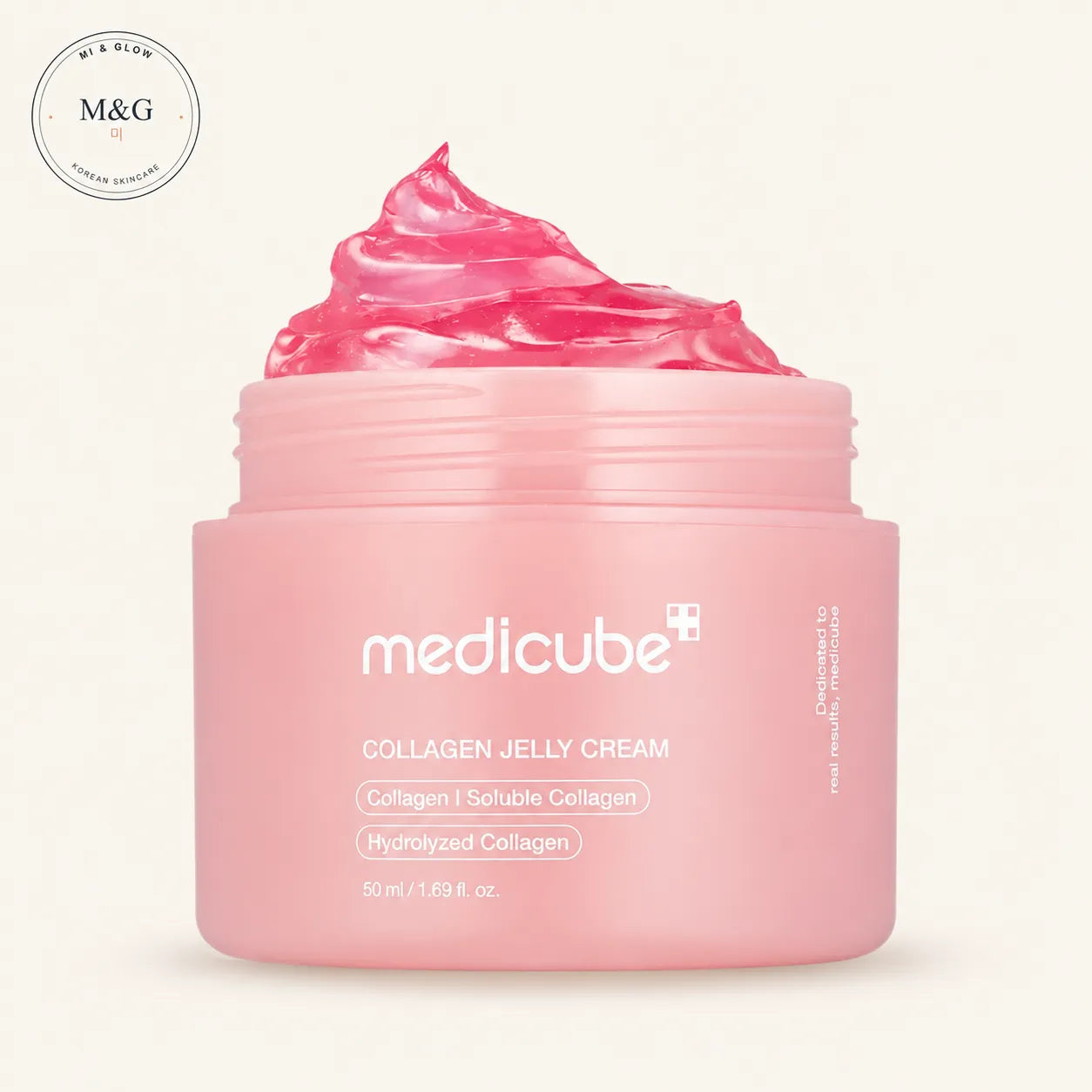 medicube Collagen Jelly Cream 50ml — Korean collagen jelly moisturiser in the smaller size