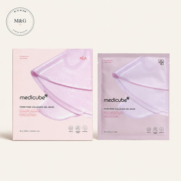 medicube PDRN Pink Collagen Jelly Gel Mask 4 Sheets